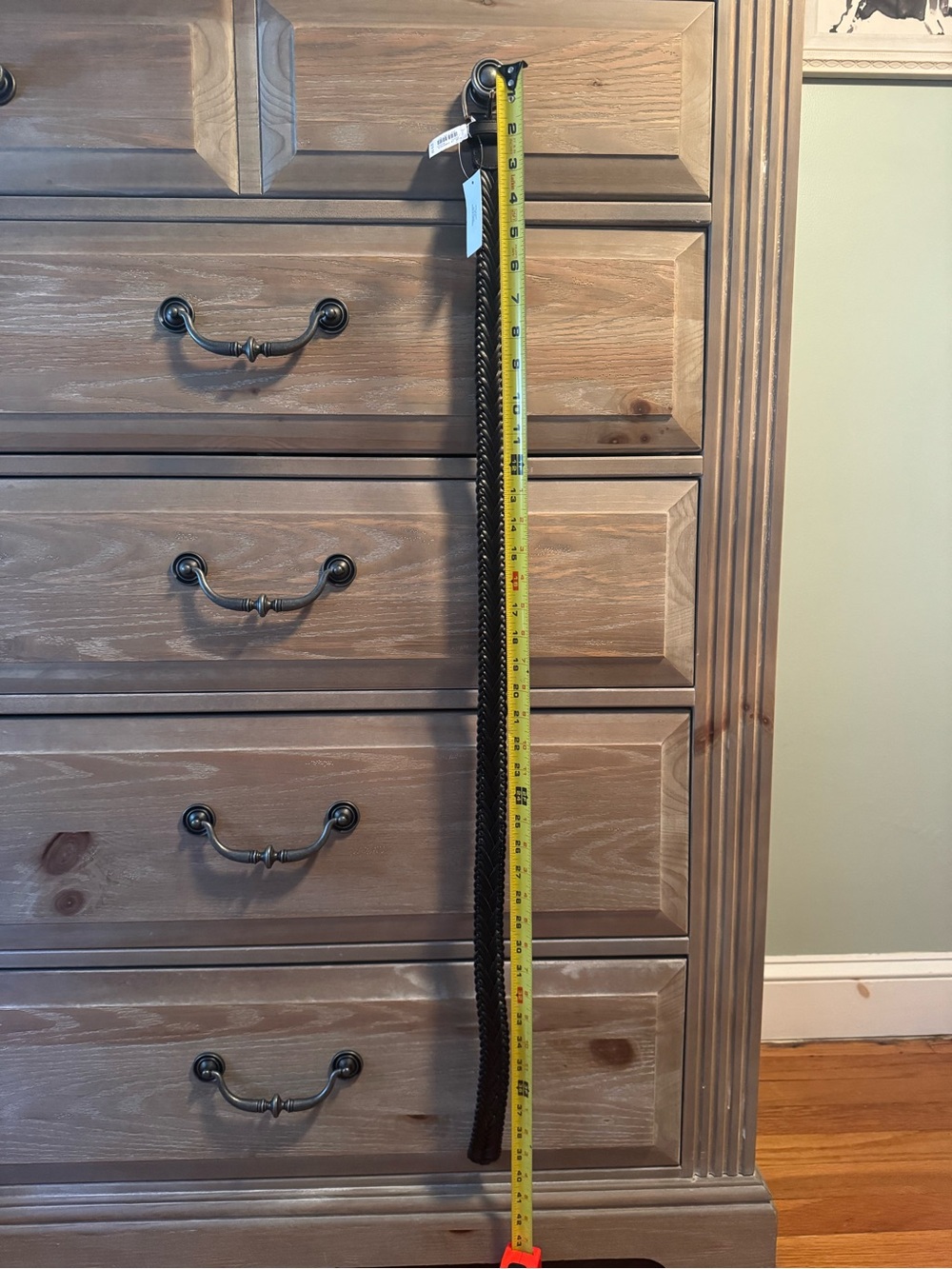 NWT J Crew Factory Classic Black Leather Braided Women's Belt Gold Buckle XS/S - Picture 2 of 4